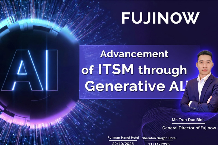 FUJINOW – Advancement of ITSM through Generative AI